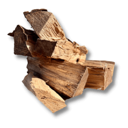 pieces of walnut wood